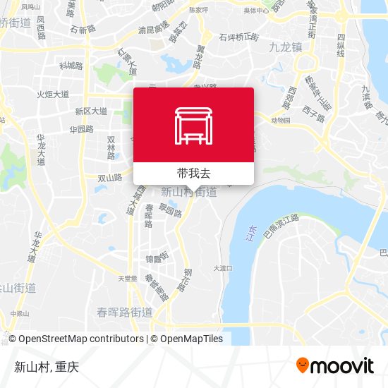 新山村地图
