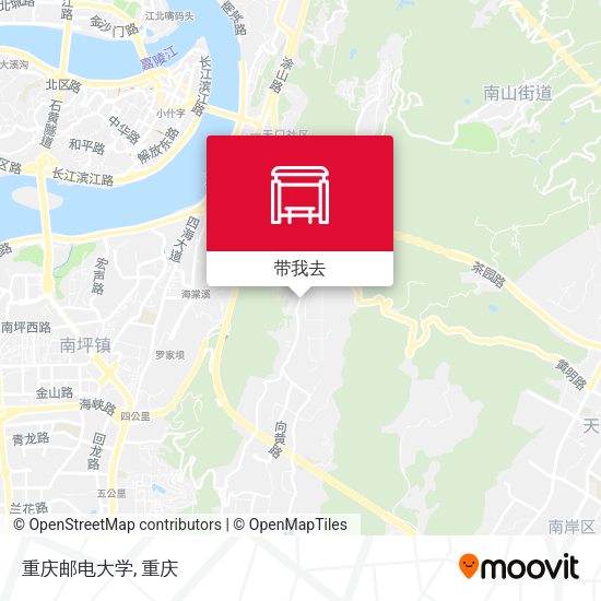 重庆邮电大学地图