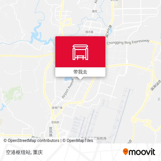 空港枢纽站地图