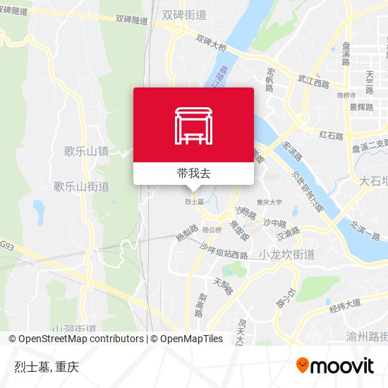 烈士墓地图