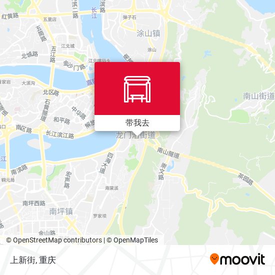 上新街地图