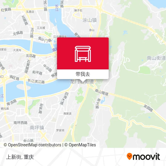 上新街地图