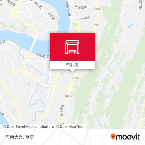 巴南大道地图