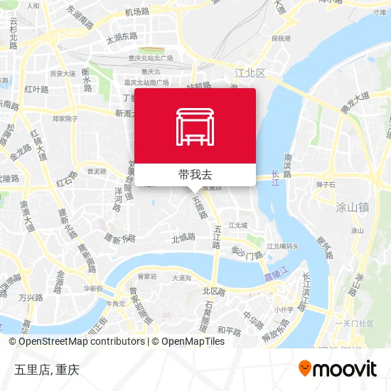 五里店地图