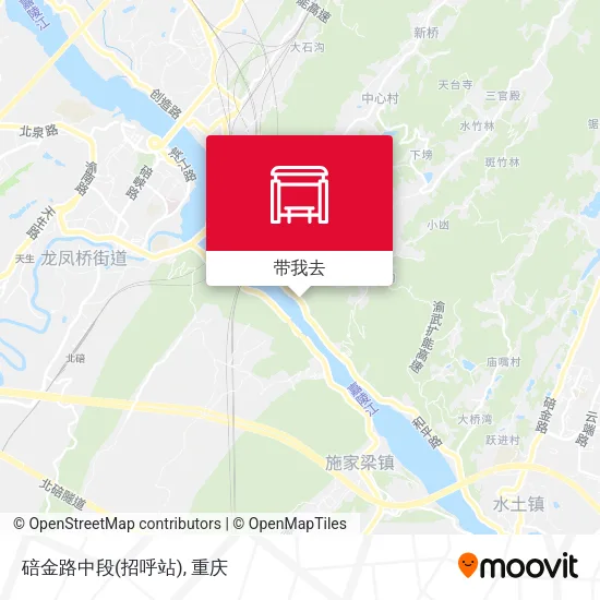 碚金路中段(招呼站)地图