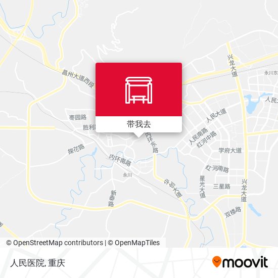 人民医院地图