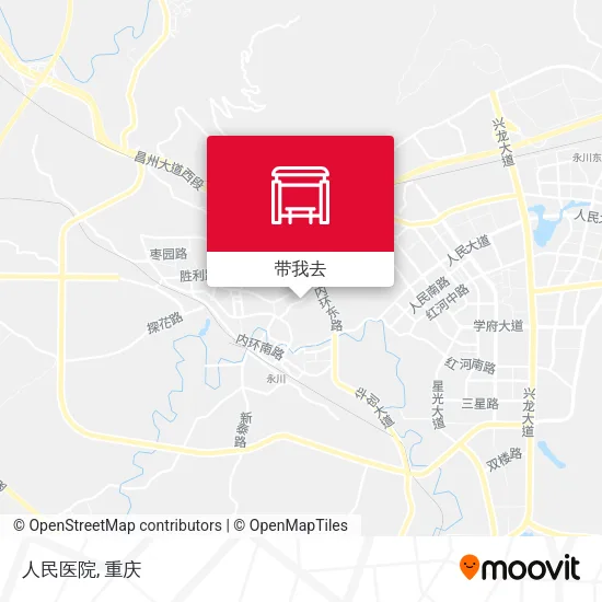 人民医院地图