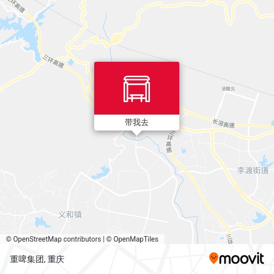 重啤集团地图