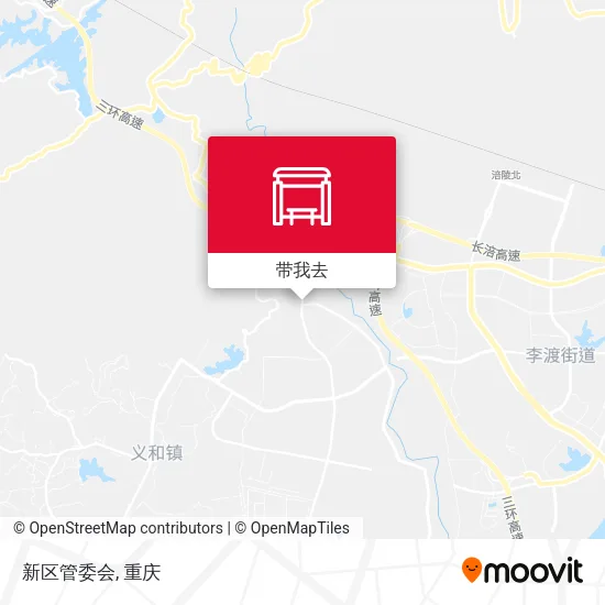 新区管委会地图
