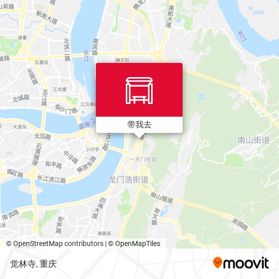 觉林寺地图