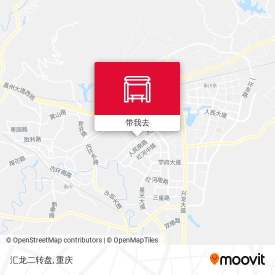汇龙二转盘地图