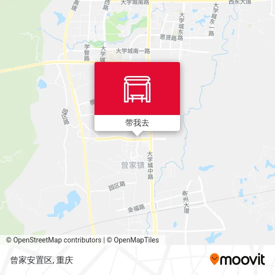 曾家安置区地图
