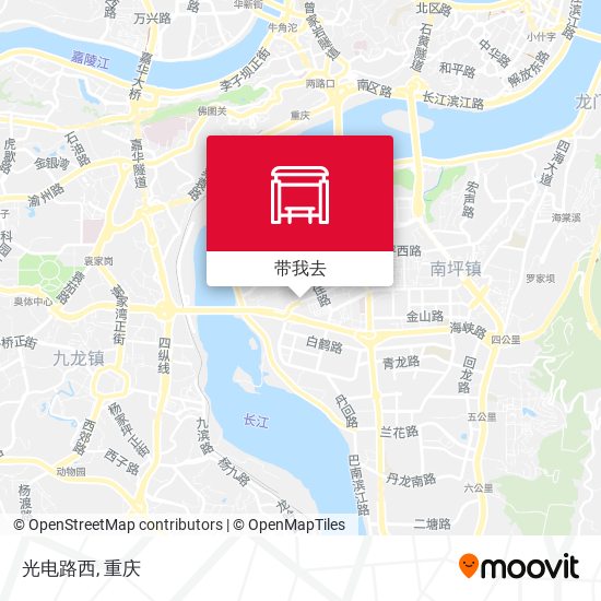 光电路西地图