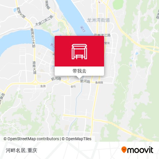 河畔名居地图