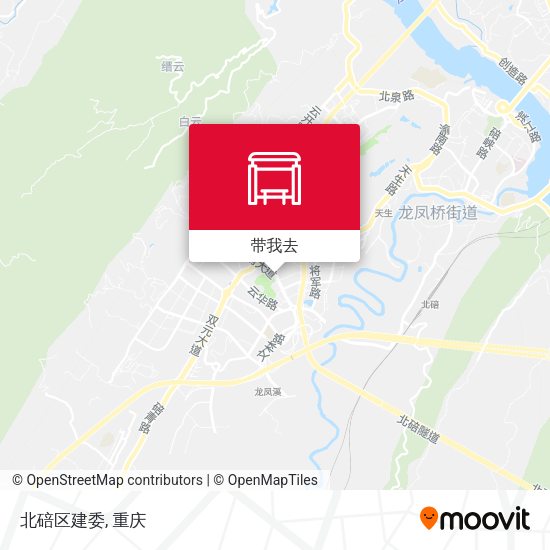 北碚区建委地图