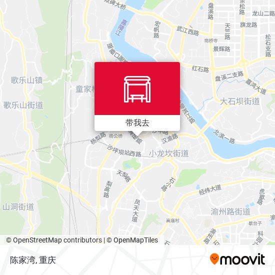 陈家湾地图