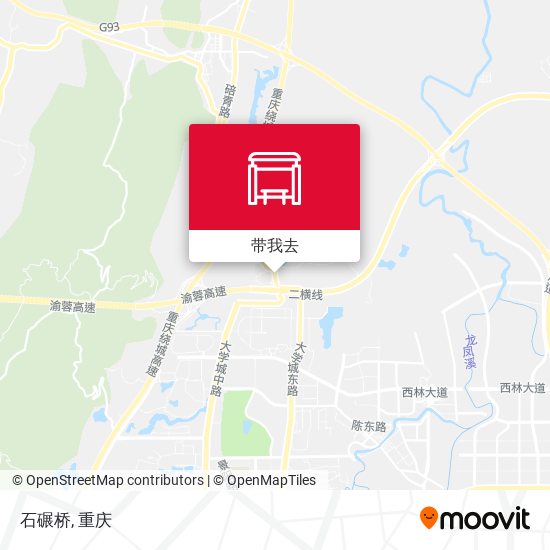 石碾桥地图