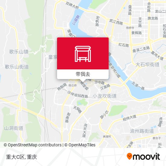重大C区地图