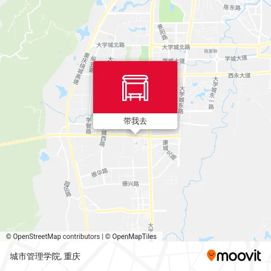 城市管理学院地图