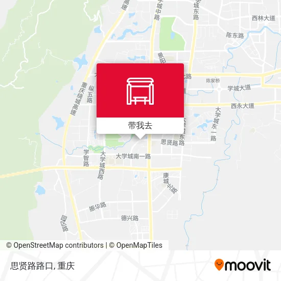 思贤路路口地图