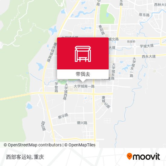 西部客运站地图