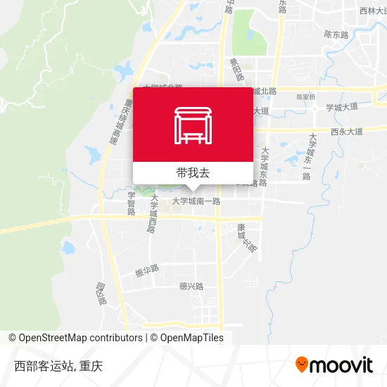 西部客运站地图