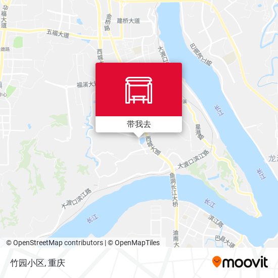 竹园小区地图