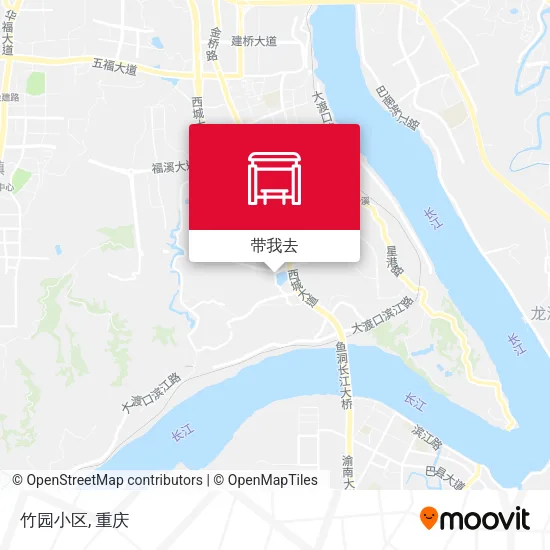 竹园小区地图