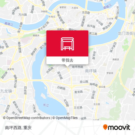 南坪西路地图