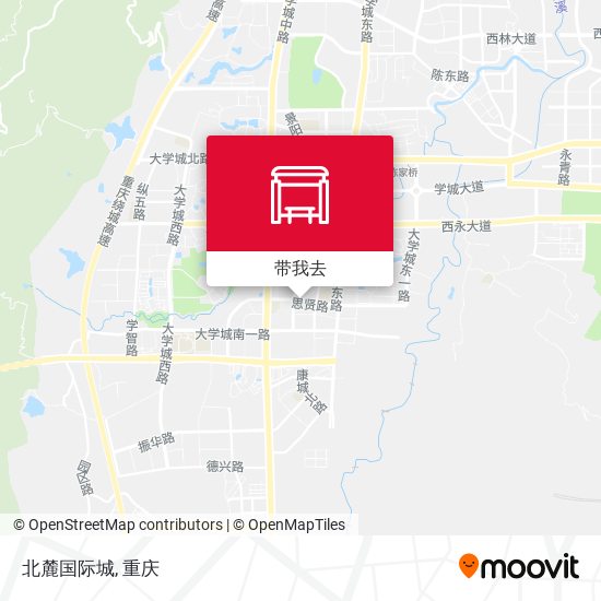 北麓国际城地图
