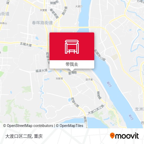 大渡口区二院地图