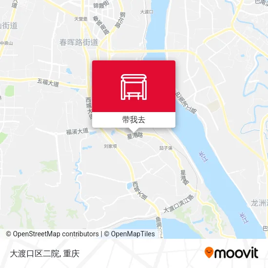 大渡口区二院地图