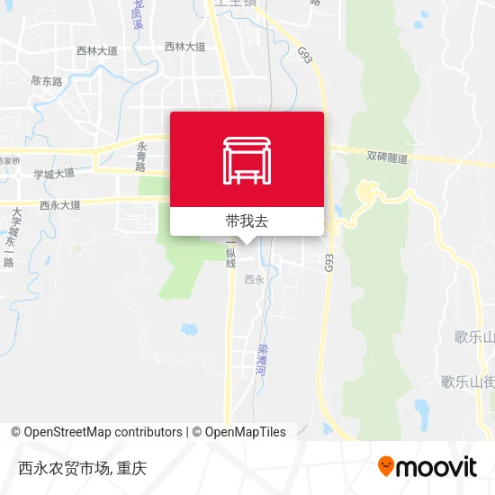 西永农贸市场地图