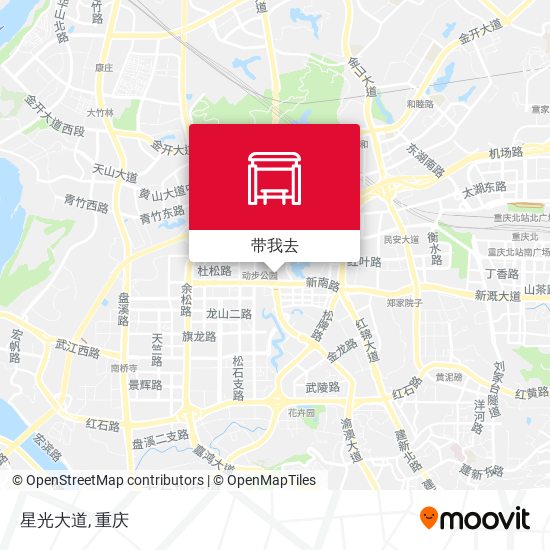 星光大道地图