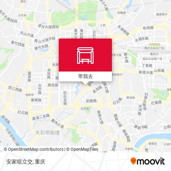 安家咀立交地图