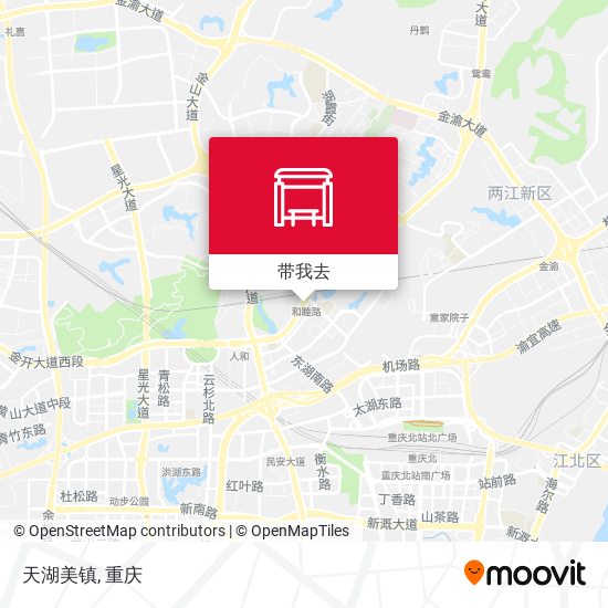 天湖美镇地图
