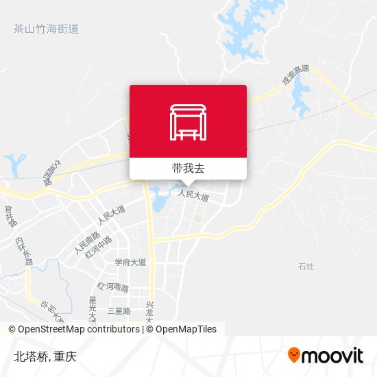 北塔桥地图