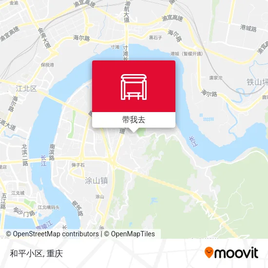 和平小区地图