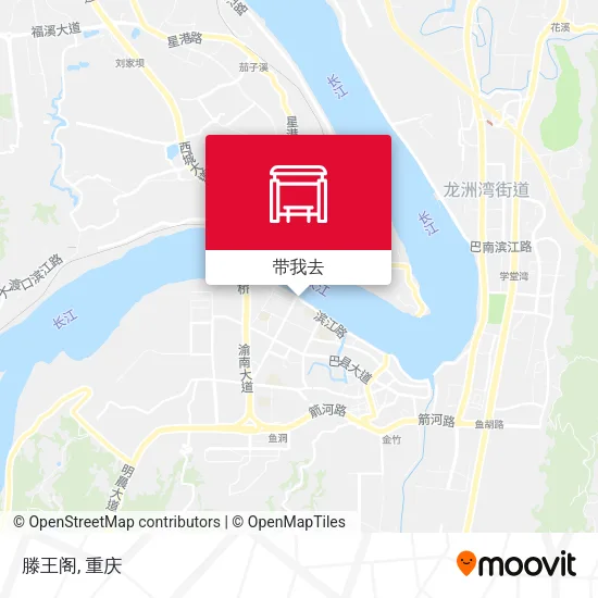 滕王阁地图