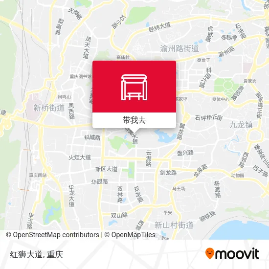 红狮大道地图