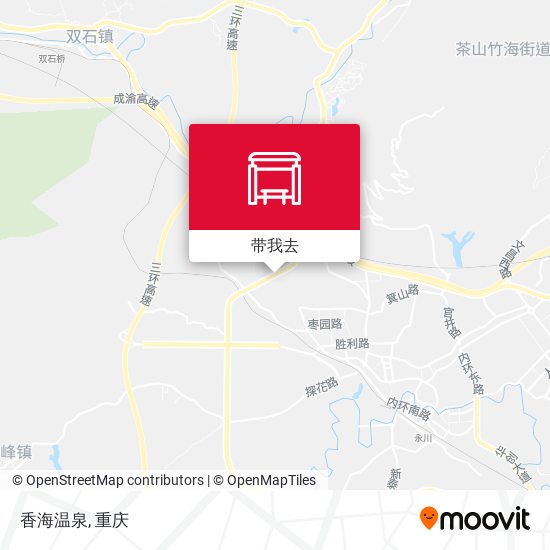 香海温泉地图