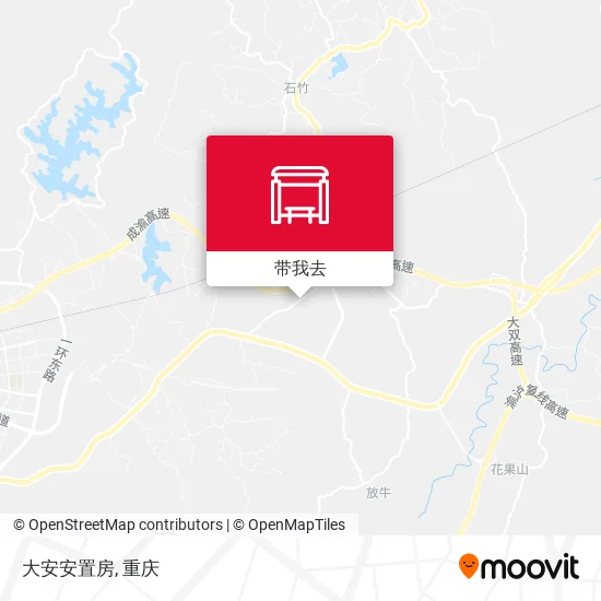 大安安置房地图