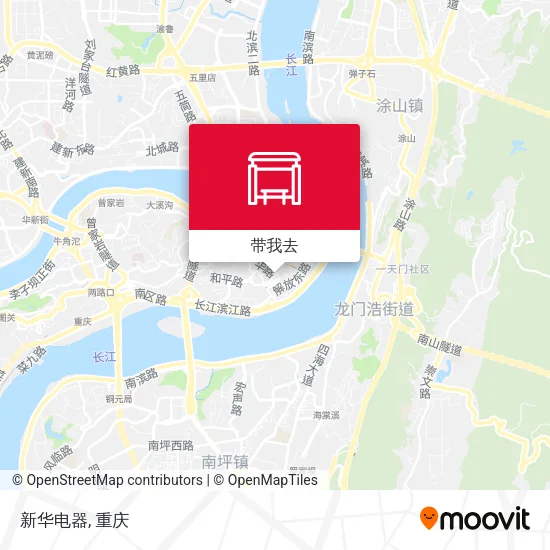 新华电器地图