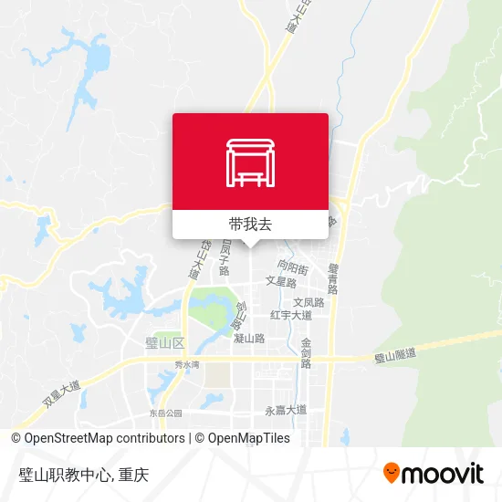 璧山职教中心地图