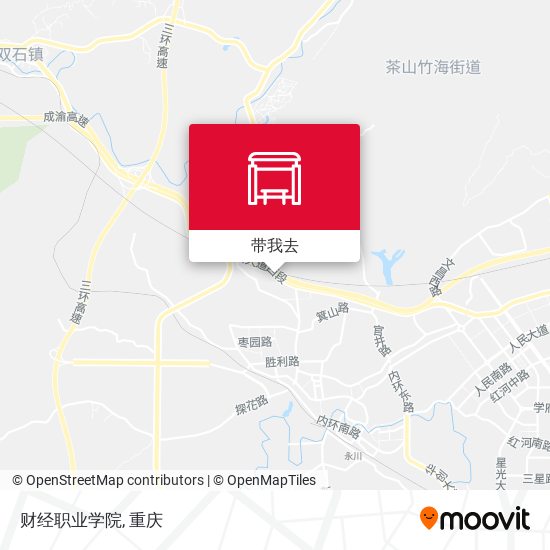 财经职业学院地图