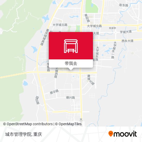 城市管理学院地图