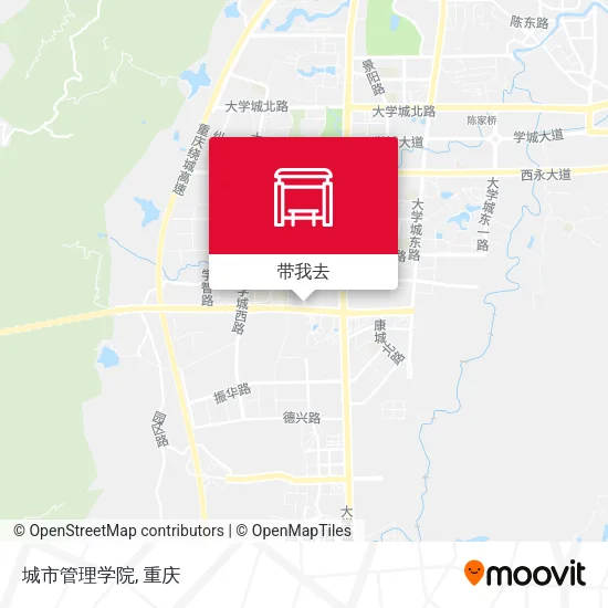 城市管理学院地图
