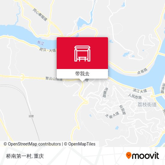 桥南第一村地图