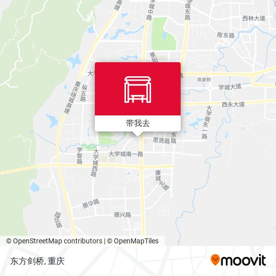 东方剑桥地图