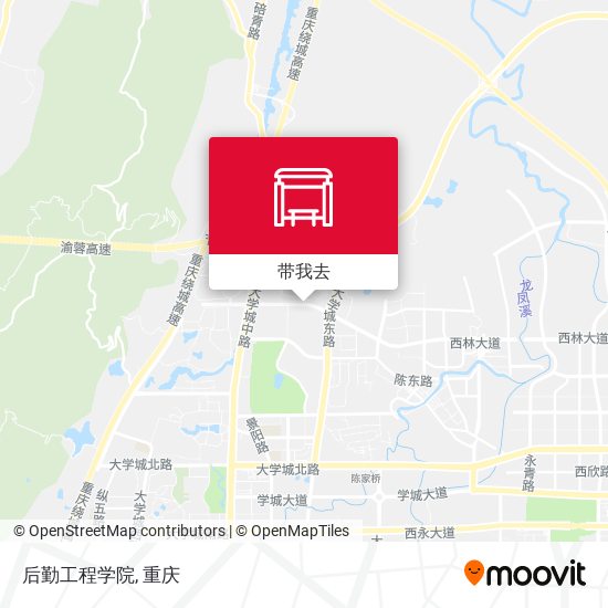 后勤工程学院地图
